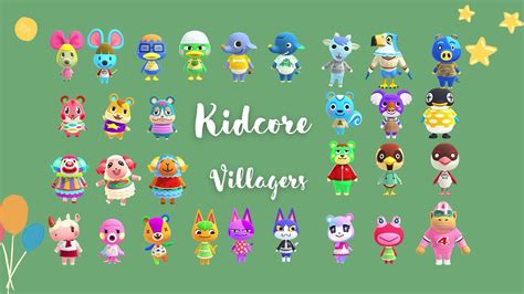 Animal Crossing Villagers For Every Islands Aesthetic. . Acnh kidcore villagers